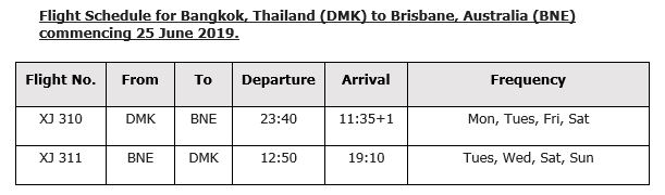 Thai AirAsia x เปิดเส้นทางบินใหม่ บินตรงกรุงเทพฯ-บริสเบน